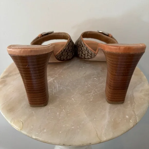 Coach Women's Daryn Slide Heels Size 8.5 - Picture 8 of 15